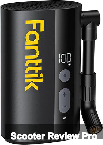 Fanttik X9 Ace Mini Bike Pump, 32s Fast Inflate Bike Pump with Gauge, 150PSI Electric Air Pump with Presta and Schrader Valve, Suitable for Mountain Bike, Road Bike, Electric Bike, MTB