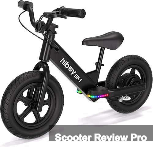 Hiboy Electric Balance Bike for Kids, 12-Inch Tires, 5.6/9 mph, Adjustable Seat, Up to 4.9 Miles, Electric Bike for Kids Ages 3–5 Review