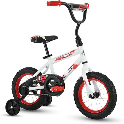Huffy Upshot 12/16/20 Inch Boys' Bike for Kids, Ages 3+ Years Old, Multiple Color Options, Removable Training Wheels (12