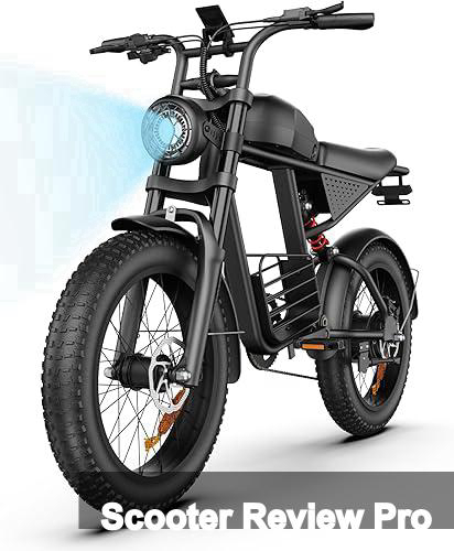 Electric Bike for Adults,1500W E-Bike for Adults,3 Modes Electric Dirt Bike, 20" Fat Tire Adult Electric Bicycle with 48V 18.9AH Battery, 7 Speed E-Bikes, LCD Display Review