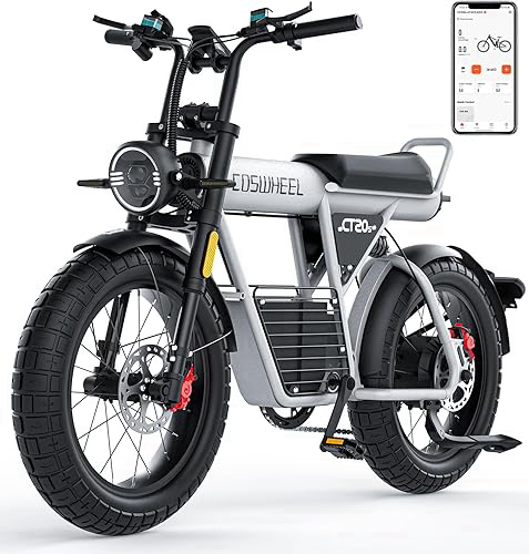 CT20s Electric Bike for Adults, 2000W Motor, 60V 27.5AH Removable Battery, Up to 40MPH & 100 Miles Long Range Electric Motorcycle for Adults, 20