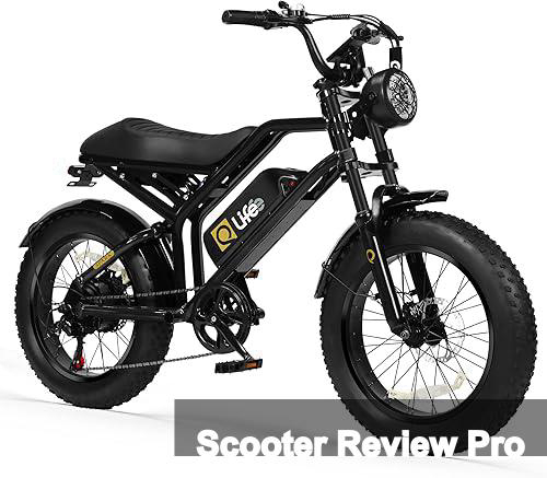 Qlife Electric Bike for Adults-1500W Peak Motor 20