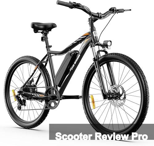 5TH WHEEL Discover Electric Bike for Adults,750W Peak Motor Electric Bicycle 23Mph 26