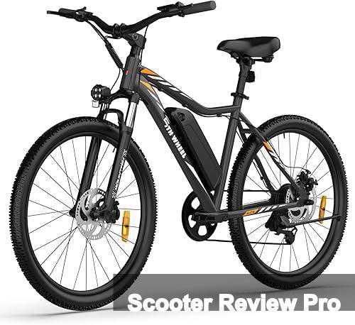 5TH WHEEL Mate Electric Bike for Adults - 1000W Peak Motor, 23MPH Top Speed, 468WH Removable Battery, 7-Speed Gears & Adjustable Stem - Commuting & Mountain E-Bike with Color LCD Display,UL Certified Review