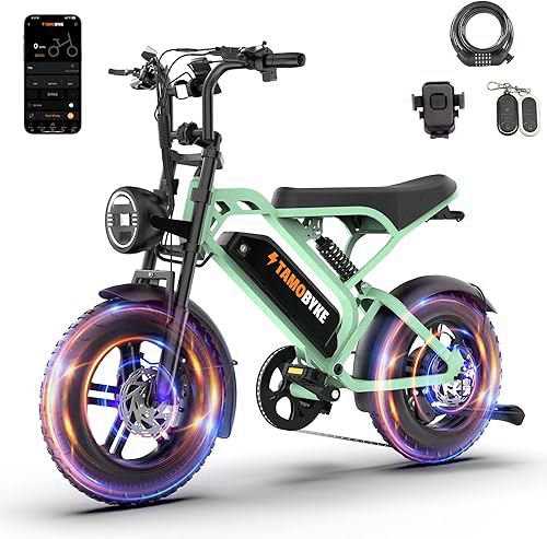 T16 Electric Bike for Teens & Childs, 1000W Motor 48V15.6Ah Removable Battery, 30MPH Off-Road Electric Bicycle,16