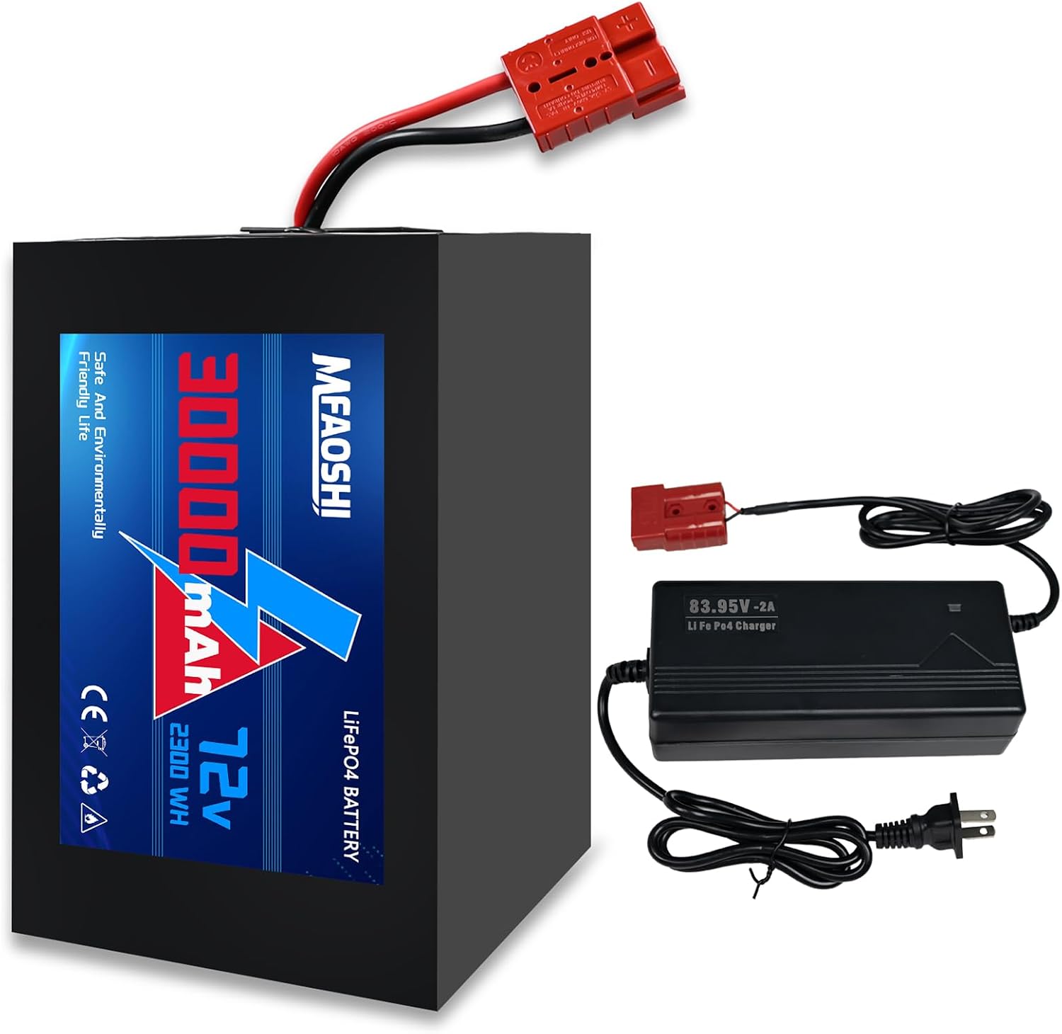 72V LiFePO4 Battery Chargers