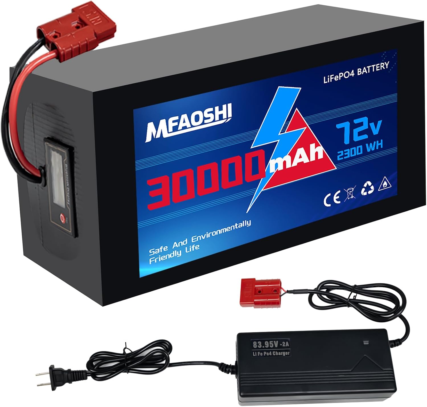 72V LiFePO4 Battery Chargers