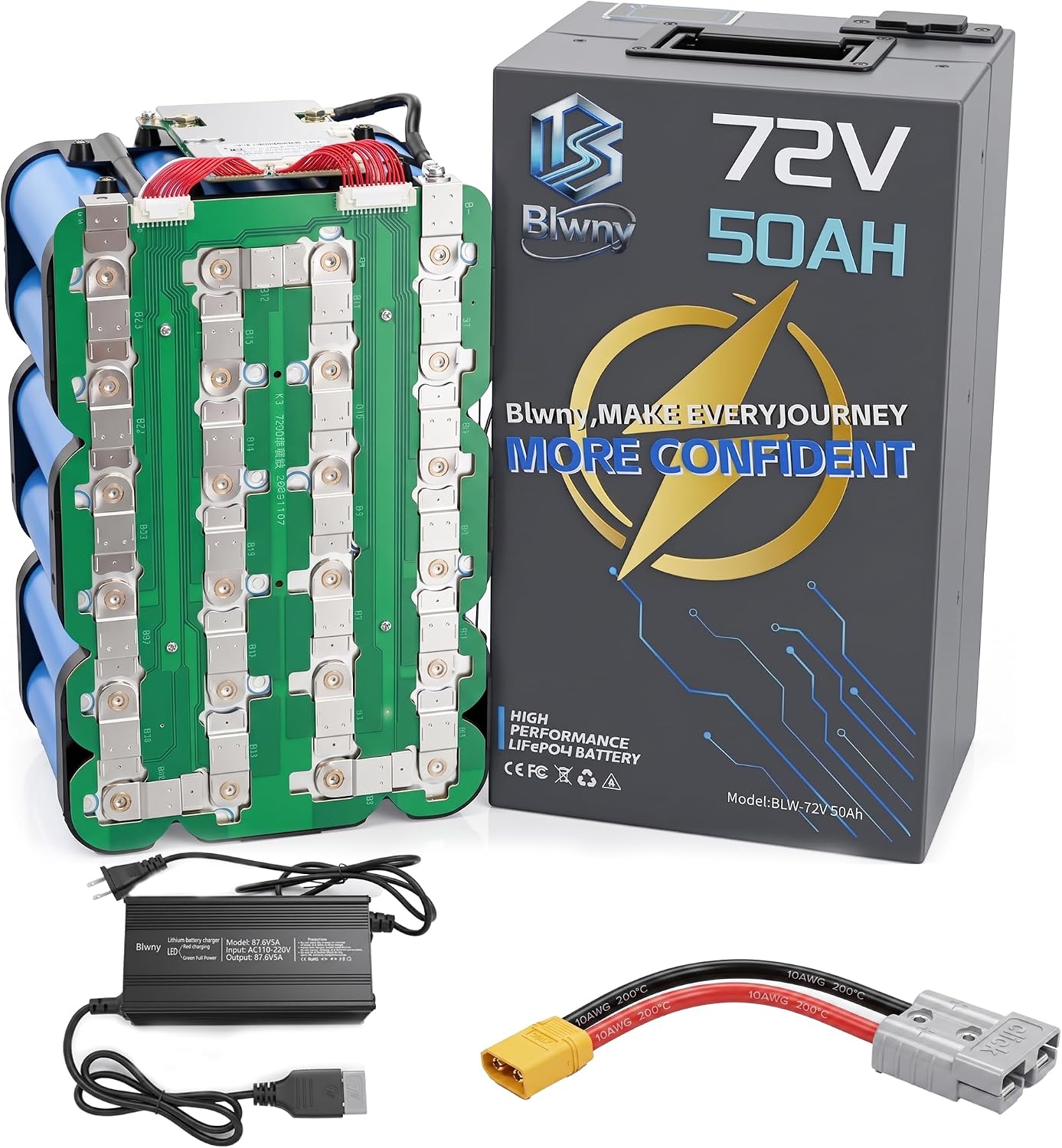 72V LiFePO4 Battery for - EV