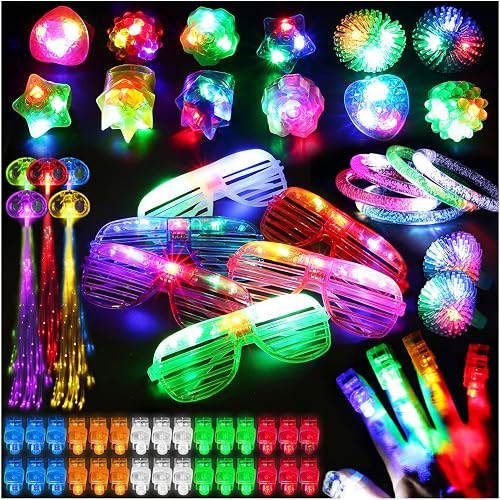 78PCs LED Light Up Toy Party Favors/Supplies