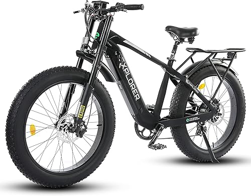 ECOTRIC Explorer Electric Bike Ebike Mountain Bicycle 26