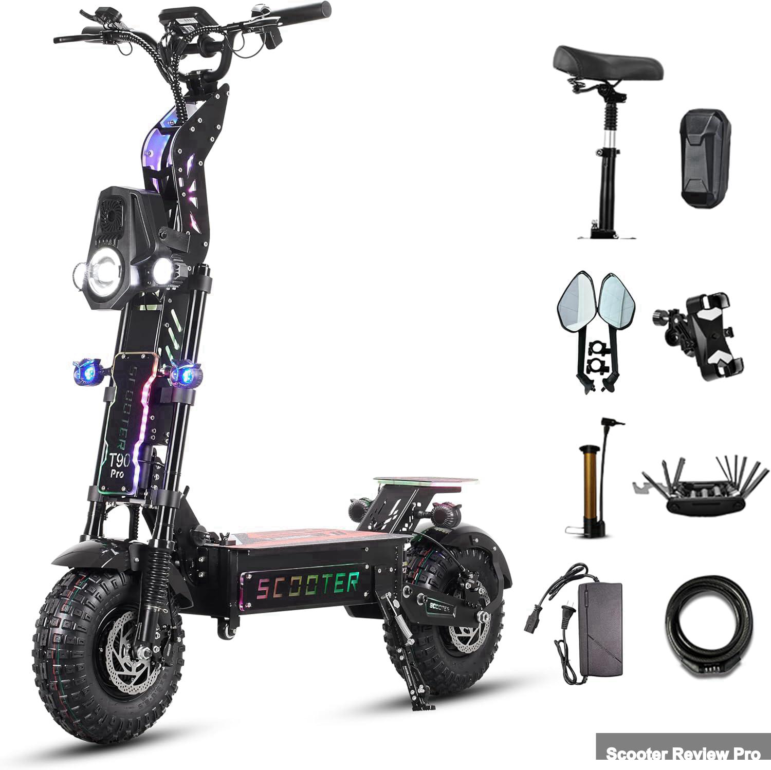 T90 Pro Electric Scooter - 10000W High Performance
