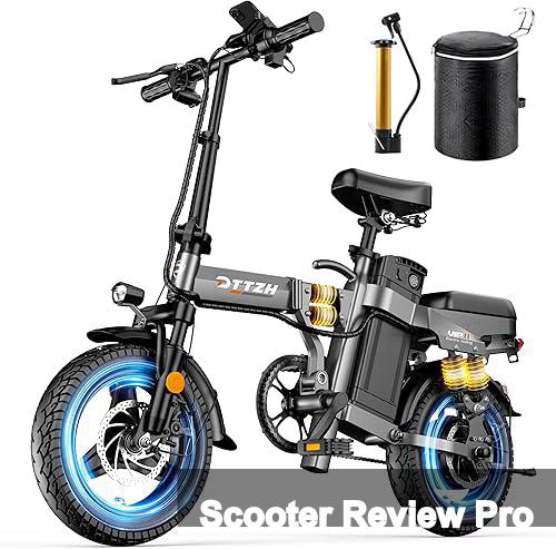 A12 Foldable Ebike for Adults, 2000W/1000W, 40/28MPH, 52V 25Ah, 48V 15Ah, Keyless Ignition, 60-80 Miles Range Folding Electric Bike, 14