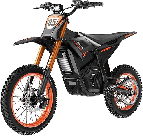 Electric Dirt Bike for Teens Adults, Peak 2500W Electric Motorcycle with 48V/21AH Removable Battery, 35MPH & 34Miles Range, 14