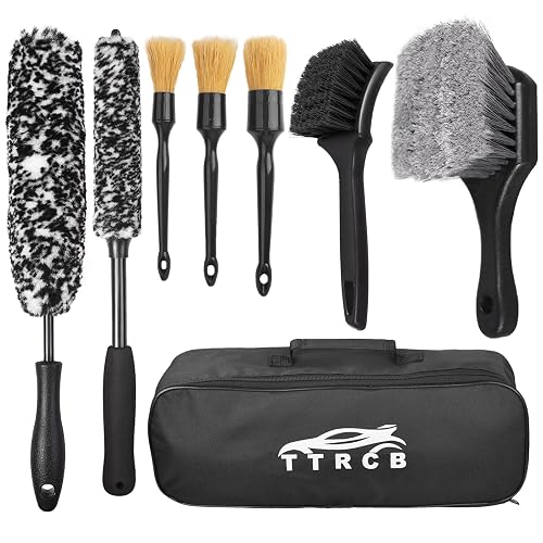 8Pcs Wheel Brush Tire Tools
