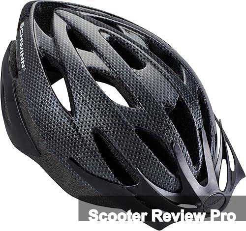 Schwinn Thrasher Helmet for Adults, Size 58-62 cm for Riders Ages 14+, Microshell, Adjustable Dial & Straps, Interior Padding, Air Vents, Lighted or Unlit, Visor, Adult Bike Helmet Review