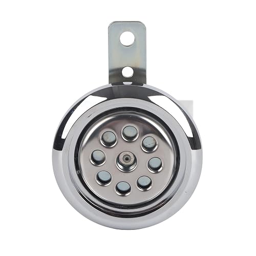 Acouto Universal Motorcycle Horn 105dB 85mm Silver