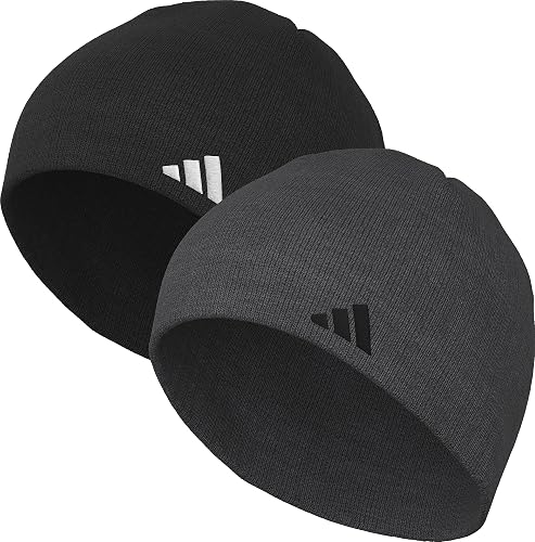 adidas Men's Beanie 2-Pack – Standard Fit
