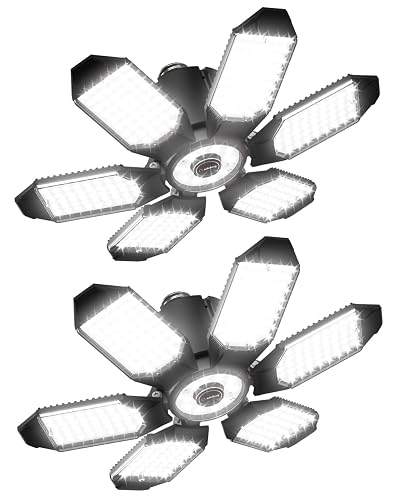 Adiding LED Garage Light 2 Pack