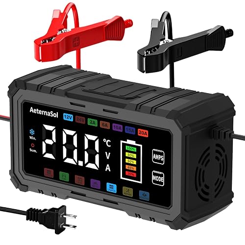 AeternaSol 20A Smart Car Battery Charger /