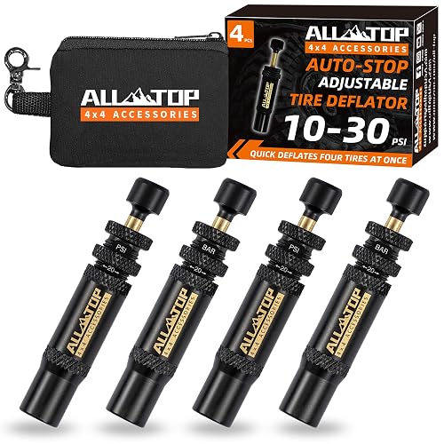 ALL-TOP Adjustable Auto-Stop Tire Deflator Valve Kit