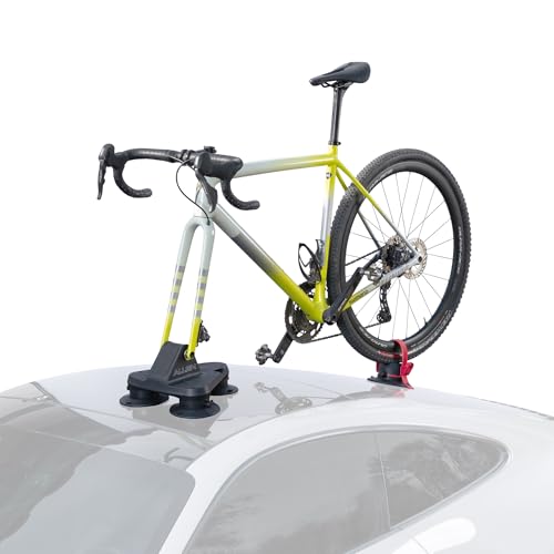 Allen Smart Suction® GO: Compact 1-Bike Rack