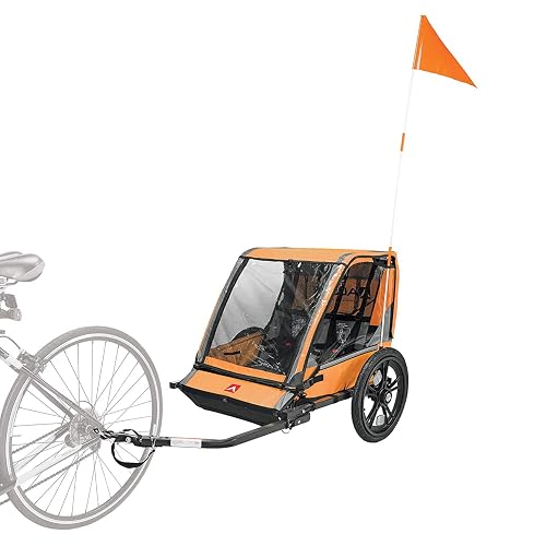 Allen Sports Hi-Viz 2-Child Bicycle Trailer