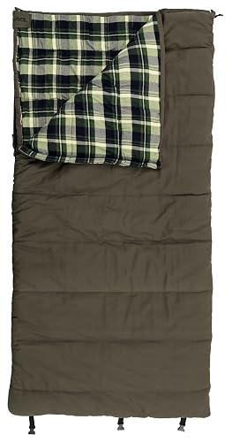 ALPS OutdoorZ Redwood -10°F Flannel-Lined Sleeping Bag