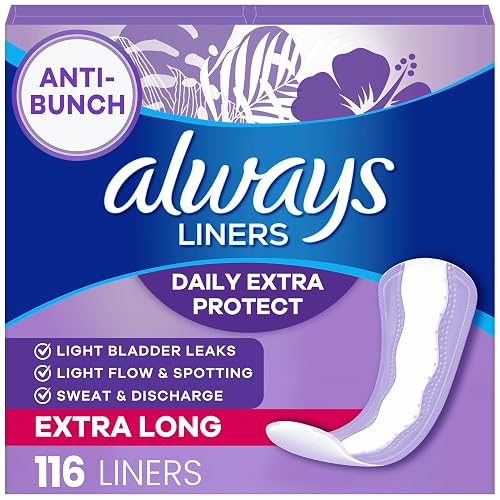 Always Panty Liners for Women Anti-Bunch Xtra