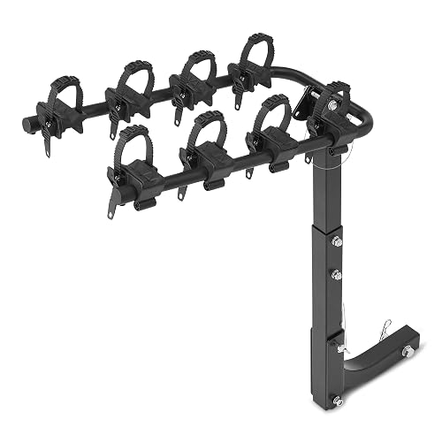 Amazon Basics 4-Bike Hitch Rack with 2"