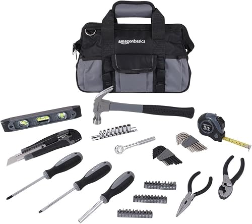 Amazon Basics 65 Piece Home Repair Tool