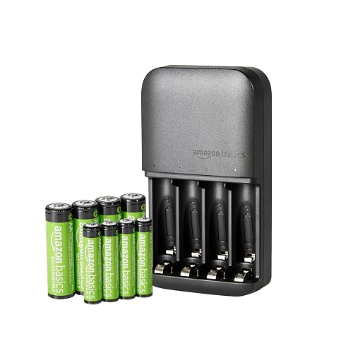 Amazon Basics 8 Count Rechargeable NiMh Batteries