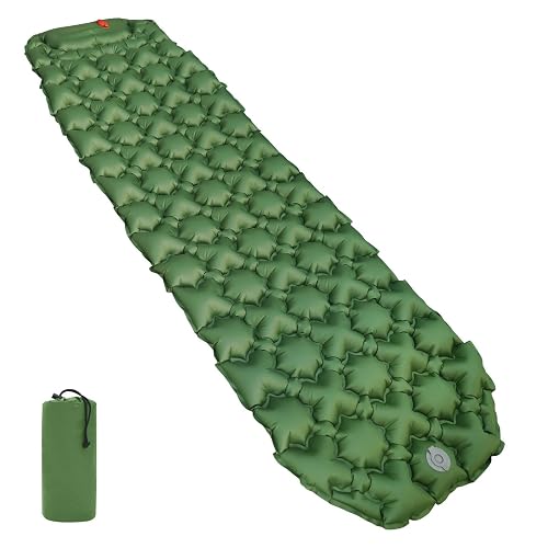 Amazon Basics Camping Sleeping Pad with Quick-Inflate