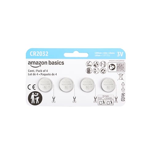 Amazon Basics CR2032 Lithium Coin Cell Batteries