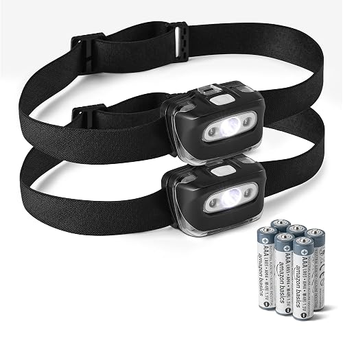 Amazon Basics Outdoor and Camping Essentials Headlamps