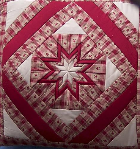 AmishShop.com Folded Star Quillow #9 Amish Handmade