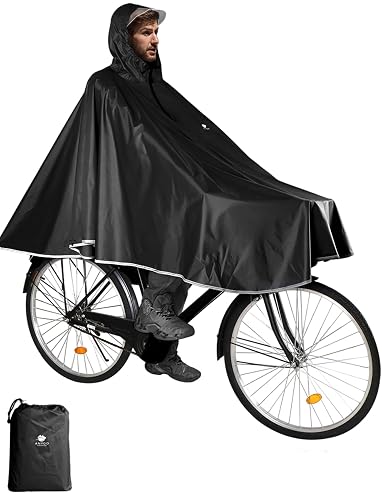ANYOO Waterproof Rain Poncho Bike Bicycle Rain