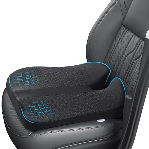anzhixiu Elevated Car Seat Cushion for Improved