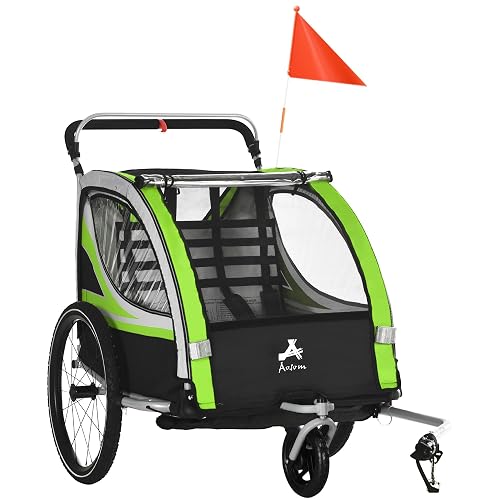 Aosom 3-in-1 Walk/Jog/Ride Child Baby Bike Trailer