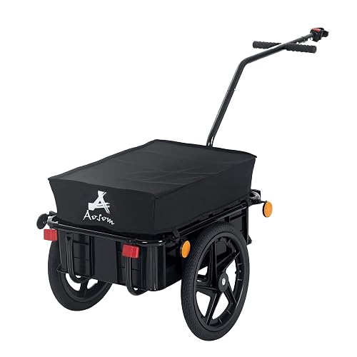 Aosom Bicycle Cargo Trailer with Removable Box
