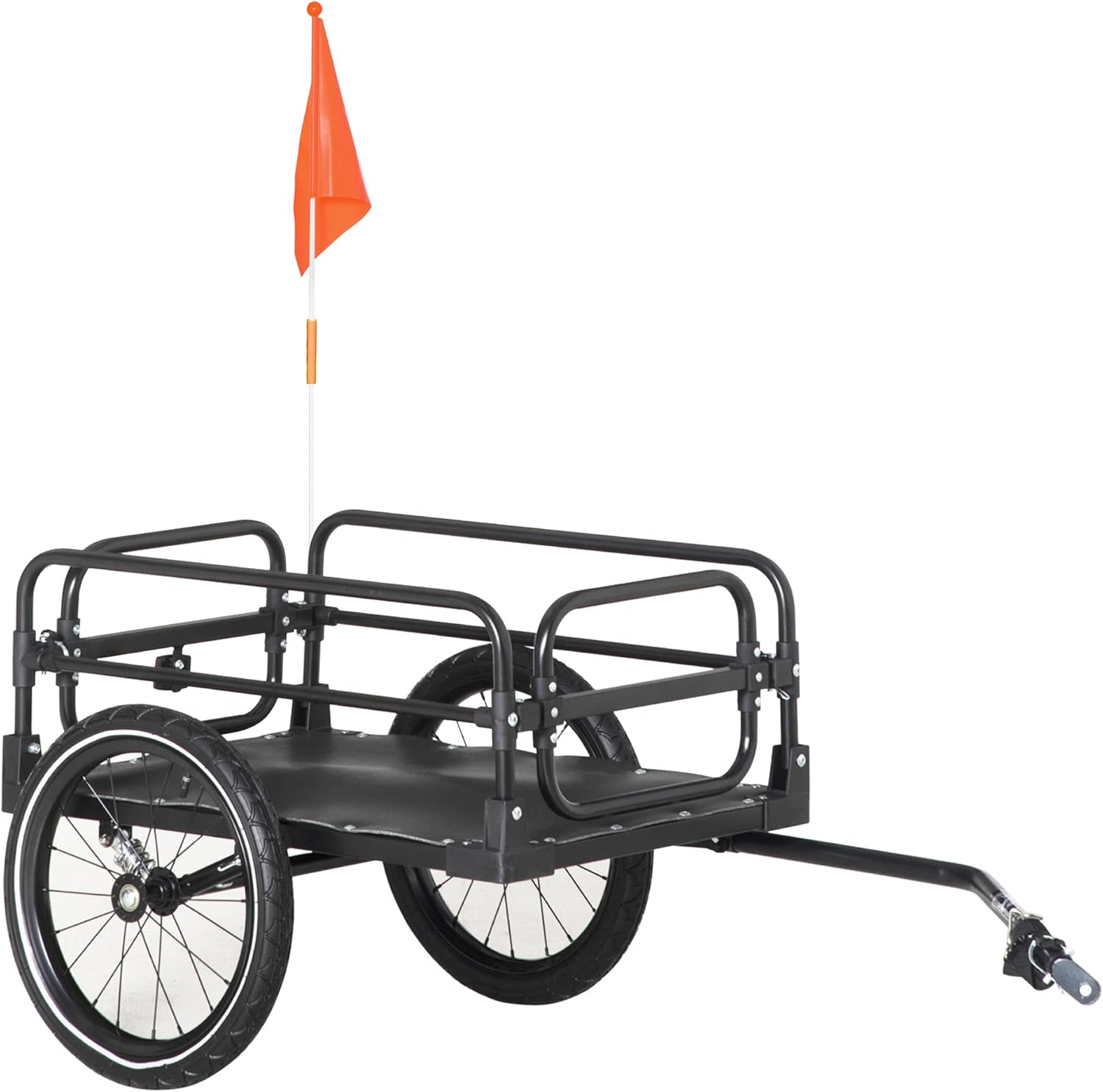 Aosom Cargo Trailer Bike Wagon