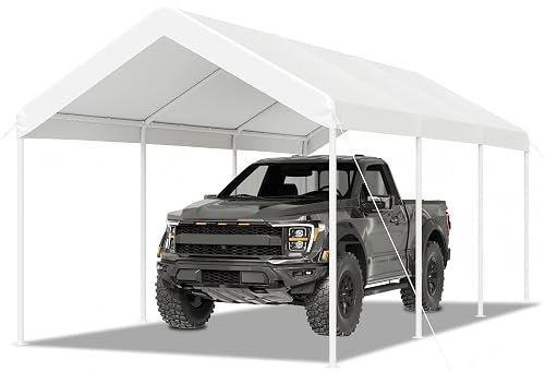 Aoxun 10x20 FT Carport Heavy Duty Car