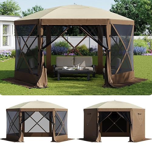 Aoxun 12x12FT Pop Up Canopy Tent