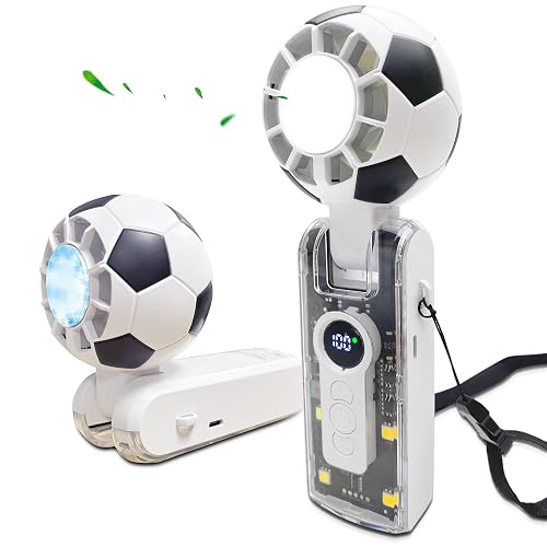 Aprilmin Portable Handheld Turbo Fan with Ice