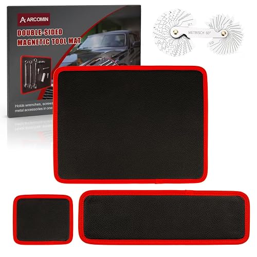 ‌Arcomin 3PC Flexible Magnetic Tool Mat &