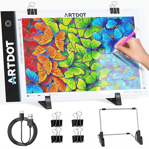 ARTDOT A4 LED Light Pad for Diamond
