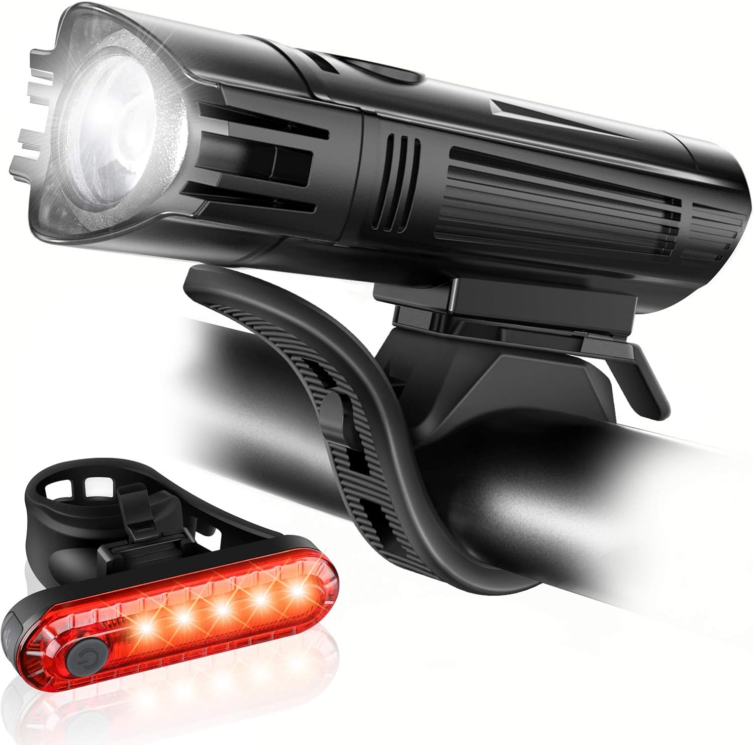 Ascher Ultra Bright USB Rechargeable Bike