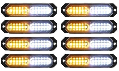 ASPL 8pcs Sync Feature Ultra Slim 12-LED