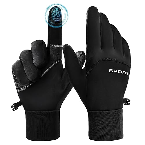 AURUZA Cycling Gloves for Men Winter Cold