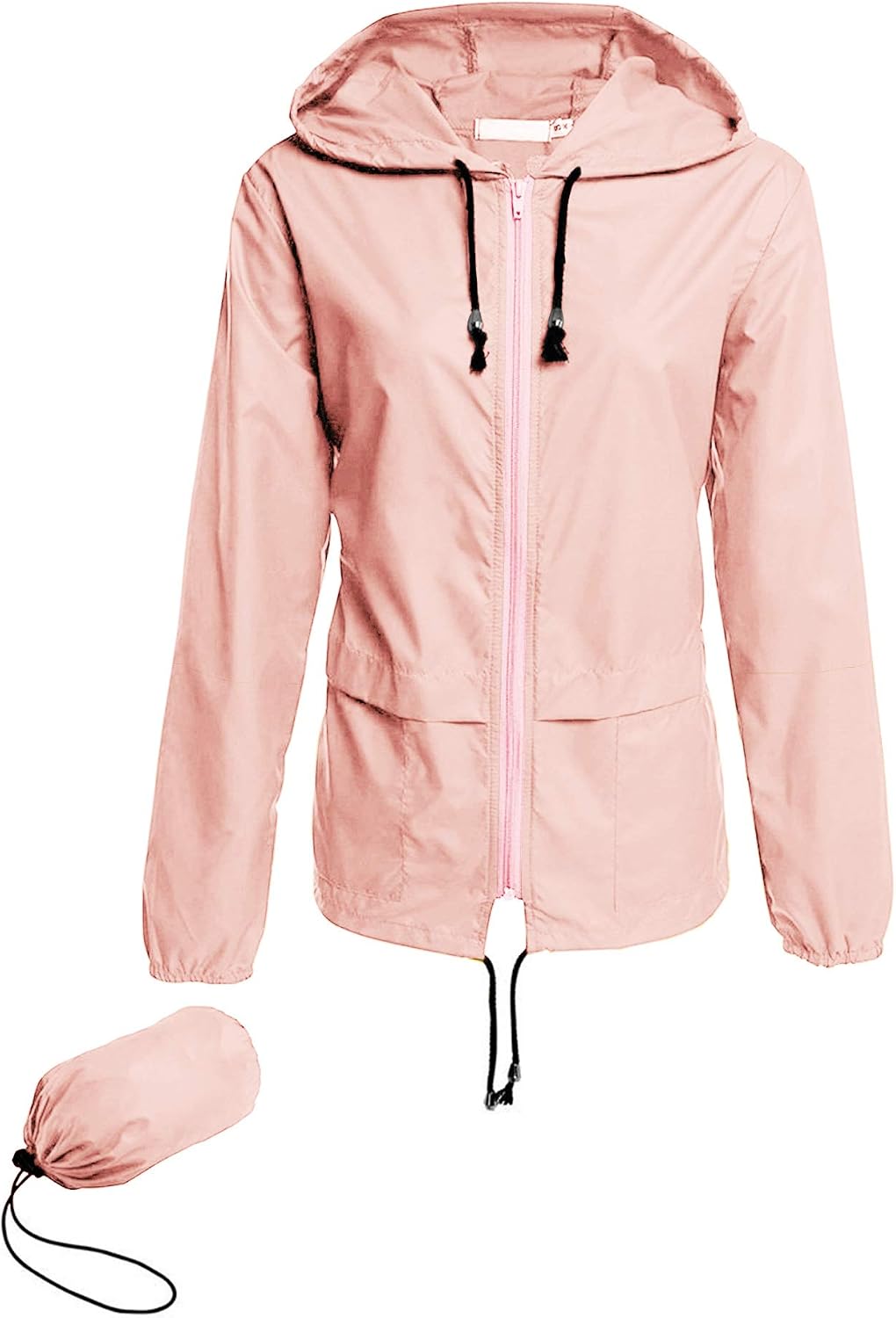 Avoogue Raincoat Women Lightweight Waterproof Packable