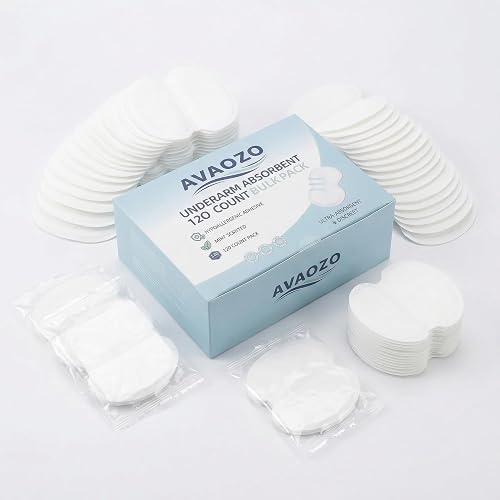 AVOZO Underarm Sweat Pads for Women and
